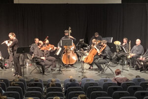 Orchestra members from Englewood Arts