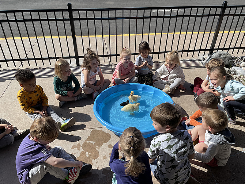 FRCS preschool children learn about the world around us in a variety of ways.