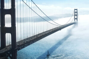 Golden Gate Bridge photo by Modestas Urbonas via unsplash